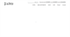 Desktop Screenshot of pensionelasirena.it